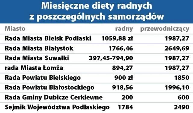 Ile zarabia radny osiedla? Zaskakujące różnice w wynagrodzeniach