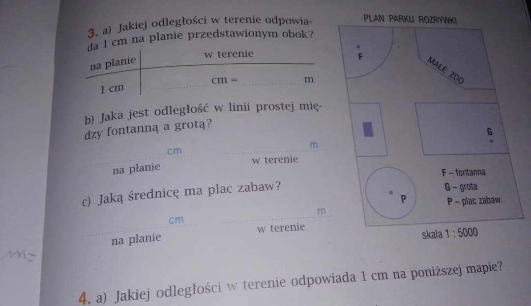 Jakiej odległości w terenie odpowiada 1 cm na planie? Odkryj to!